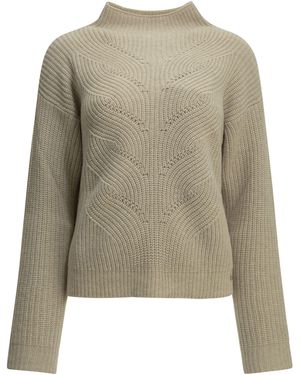 Herno Wool Turtleneck Sweater - Natural