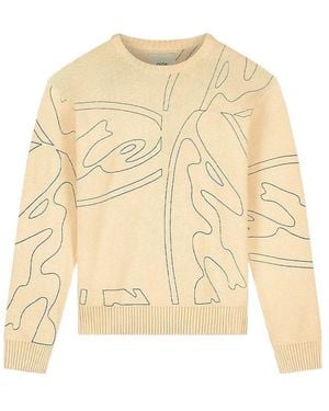 Arte' Sweater 100% Cotton - Natural