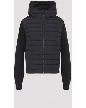 Canada Goose Hybridge Hayes Full Zip Hoodie Jacket - Black