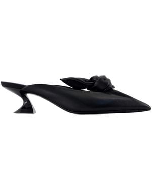 Lanvin Kitten Bow Pumps - Black