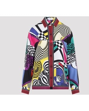 Versace Informal Shirt Teatro Foulard - Multicolor