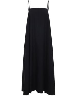 Studio Nicholson Achille Slender Straps Midi Dress - Black