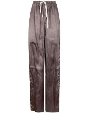 Rick Owens "Dietrich Drawstring" Pants - Brown