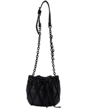 DIESEL Charm-D Small Purse - Black