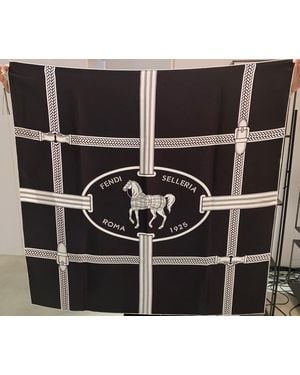 Fendi Scarves & Silk Scarves - Black