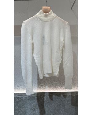 Fedeli "Second Skin" High Neck Sweater - Gray