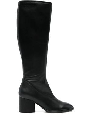 Aeyde "Alina" Knee High Boots - Black