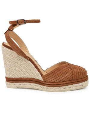 Castañer Espadrille Wedges Carolyn 142 - Brown