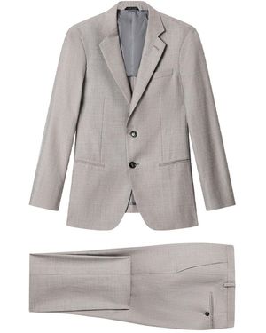 Giorgio Armani Soho Line Single-Breasted Suit - Gray