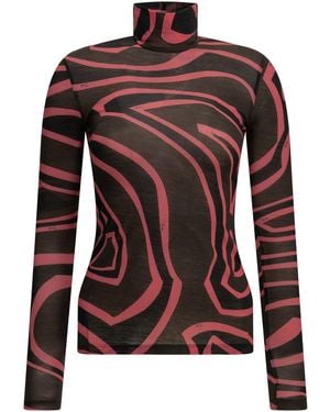 PUCCI "Labirinto" Casual Top - Brown
