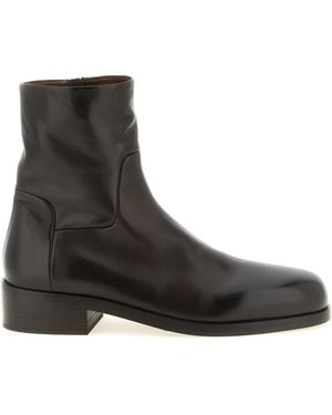 Marsèll Ankle Boots With Zip - Black