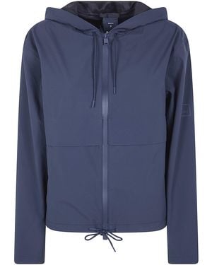 Rains "Suva Hardshell" Short String Jacket - Blue