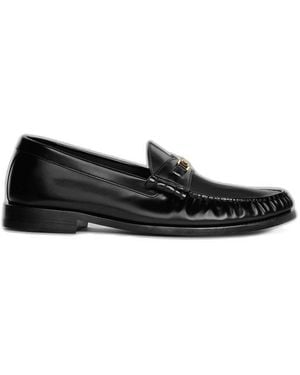 Celine Luco Triomphe Loafers - Black