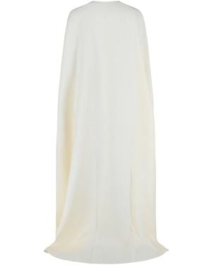 Valentino X Pantone Pp Wool Cape - White