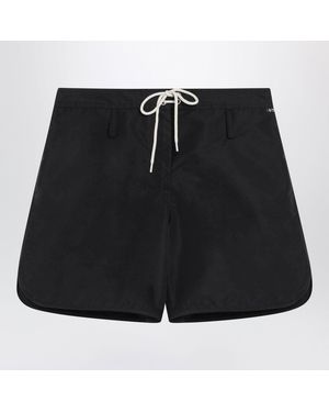 Prada Renylon Shorts With Drawstring - Black