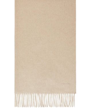 Max Mara Baci Cashmere Scarf - Natural