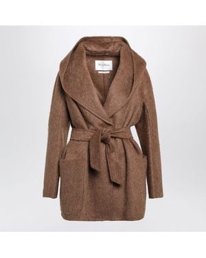 Max Mara Short Coat - Brown