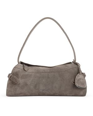 Ralph Lauren Dark Taupe Collection Shoulder Bag - Gray