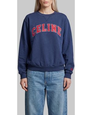Celine College Sweatshirt - Blue