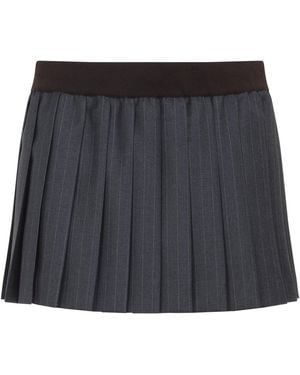 Miu Miu Mini Skirt - Gray