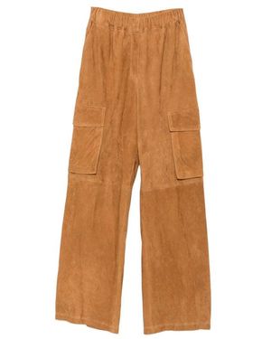 The Great Cargo Pants Cassell Suede - Brown