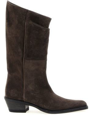KHAITE 'Clive' Boots - Brown