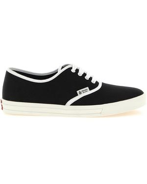 Prada Cotton Drill Sneakers - Black