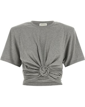 Magda Butrym '01' T-Shirt - Gray