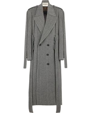 BATAKOVIC Belgrade Long Wool Coat - Gray
