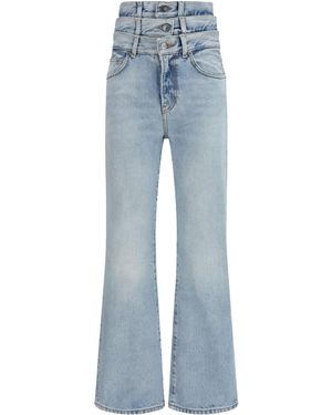 Fiorucci Jeans Triple-Layer Flared - Blue