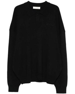 Fear Of God Polo Collar Wool Sweater - Black