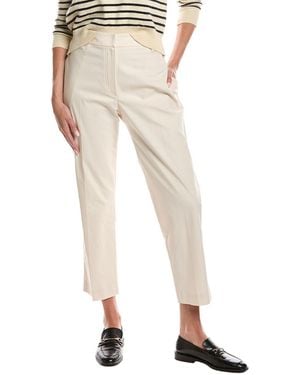 Brunello Cucinelli Off Cropped Pants - Natural
