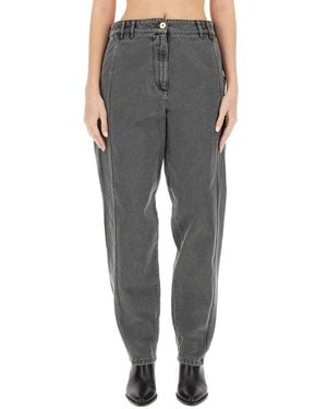 Patou Fin Small Earrings - Gray
