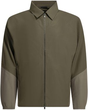 Goldwin "Hyperdense Taffeta U/S Right" Lightweight Jacket - Green