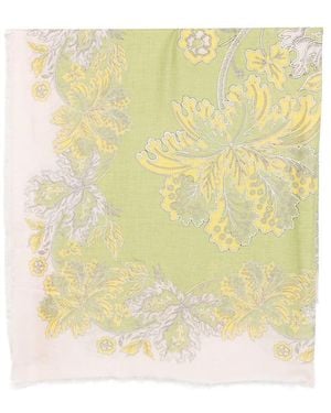 La DoubleJ Scarf Floral - Yellow