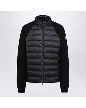 Moncler Padded Zipup Cardigan - Black