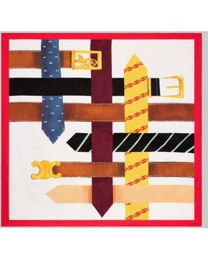 Celine Belts And Ties Scarf - Red