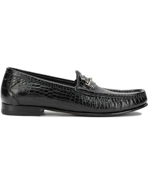 Tom Ford "Double T" Loafers - Black