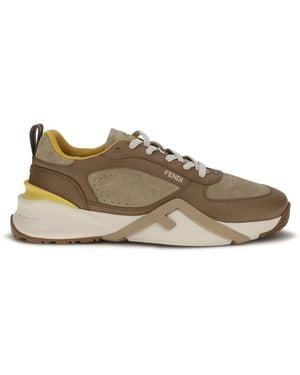 Fendi Sneakers Flow Calf Leather - Multicolor