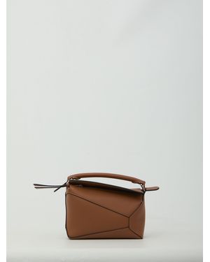 Loewe Puzzle Edge Mini Handbag - Natural