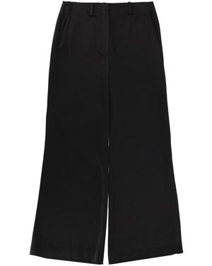 Theory Fluid Loose Fit Pants Triacetate Pants - Black
