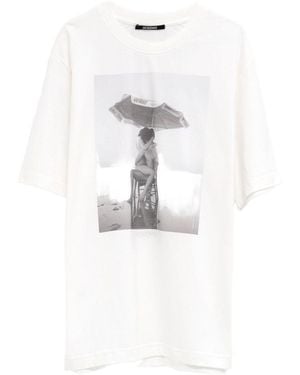 Jacquemus Le Tshirt Campagne - White