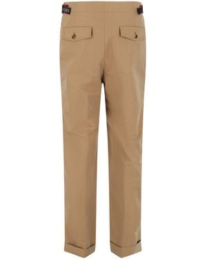 McQueen Twill Chino Pants - Natural