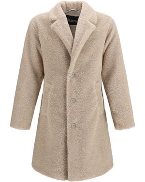 Herno Teddy Coat - Natural