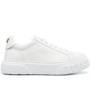 Casadei Leather Sneakers - White