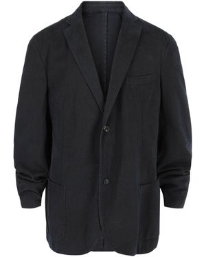 Slowear Montedoro Single-Breasted Blazer - Blue