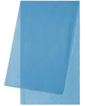 Alberta Ferretti Silk Foulard Style For - Blue