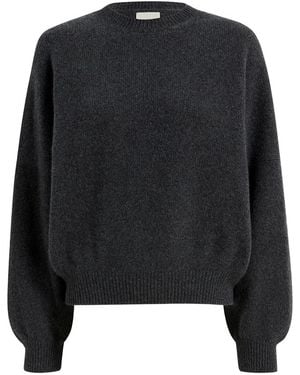 KHAITE Margaux Cashmere Sweater - Black