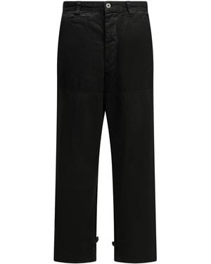 A.PRESSE "Double Knee" Cargo Pants - Black