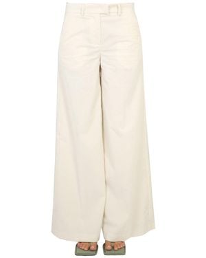 Ballantyne Palazzo Pants - Natural